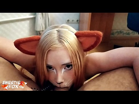 ❤️ Kitsune 제비 형사 과 정액 에 그녀의 입 항문 포르노 우리 ❌️